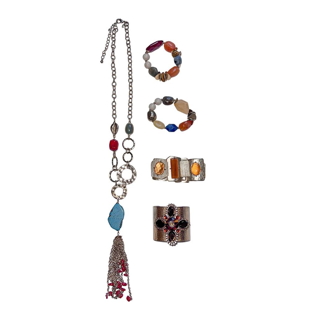 Chico's Jewelry Bundle - Necklace Bracelets